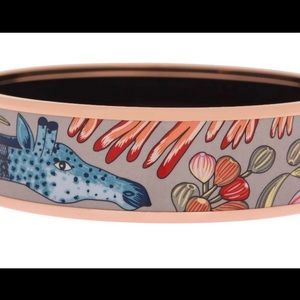 Herrmēs Paris enamel bangle size 65  💯 authentic